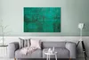OneMillionCanvasses® - Leinwandbilder - 140x90 cm, Grüne Produktbild-Vorschau 2