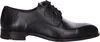 A side view of a black leather shoe. Produktbild-Vorschau