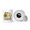 VEGGaner Spardose Lustiges Avocado Ei Motiv Veganer Produktbild-Vorschau 2
