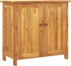 vidaXL Gartenschrank 75x35x70 cm Massivholz Akazie Produktbild-Vorschau 1