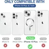Magnetische Klar Hülle für iPhone 15 Plus, Kompatibel mit Produktbild-Vorschau 7