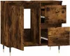 vidaXL Koupelnová skříňka Smoked Oak 65x33x60 cm Materiál Náhled obrázku produktu 3