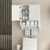 COSTWAY armadietto a muro 3 ripiani, armadietto da bagno Anteprima dell’immagine prodotto 2