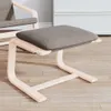 vidaXL Fußhocker Taupe 51x41x40 cm Stoff Produktbild-Vorschau 2
