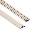 QUEST Canalina copricavi in PVC 10x40mm, 2m, semicircolare Anteprima dell’immagine prodotto 1