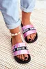 Damen Big Star Rosa Holo Flip Flops GG274A008 41 Produktbild-Vorschau 3