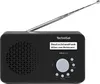 A black TechniSat VIOLA 200 portable DAB+ radio with its antenna extended, shown against a white background. Produktbild-Vorschau