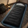 2-in-1 Mumien-Touristenschlafsack 210x75cm mit warmer Produktbild-Vorschau 8