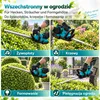 1500W Akumulatorowe nożyce do żywopłotu 21V Brushless, Podgląd zdjęcia produktu 8