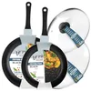 Vilde | Bratpfannen 2er Set mit Glasdeckeln - Ø 24/28 cm - Produktbild-Vorschau 13