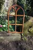 Eisenfenster mit Rundbogen, Fenster Gartenmauer, runder Produktbild-Vorschau 2