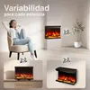 KAMINIO Chimenea eléctrica LEA: Chimenea eléctrica 3 en 1 Vista previa de la imagen del producto 2