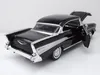 Motormax 73180SW Chevrolet Bel Air Hardtop 1957 schwarz Produktbild-Vorschau 5