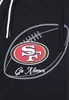 Odzyskane spodnie do biegania NFL 49ERS Go Niner z Podgląd zdjęcia produktu 7