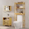 EUGAD Badregal Waschmaschinenregal Toilettenregal aus Produktbild-Vorschau 2