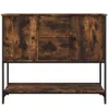 vidaXL Příborník kouřový dub 100x36x85 cm odvozený výrobek Náhled obrázku produktu 6