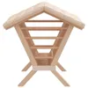 vidaXL Heuraufe für Kaninchen 44x33x33 cm Massivholz Tanne Produktbild-Vorschau 5