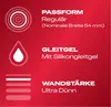 Marketing image with feature callouts for condoms. Náhled obrázku produktu