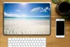 MuchoWow® Laptop Aufkleber Sticker Cover Strand - Sonne - Produktbild-Vorschau 2