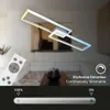 LED stropné svietidlo, hliník-chróm, LED/45W Náhľad obrázku produktu 3