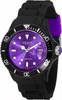 Madison Candy Time Black Line Montre en silicone lilas Voir les images du produit 1