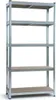 Zestaw 2 regałów metalowych 180x90x30 cm 5 półek 875 kg Podgląd zdjęcia produktu 5