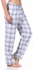 Damen Flanell Schlafanzug Hose kariert aus Baumwolle - 222 Produktbild-Vorschau 2
