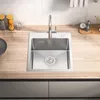Edelstahl Küchenspüle Spülbecken Einbauspüle Spüle , Mit Produktbild-Vorschau 10
