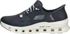 A side view of a blue Skechers Glide-Step Pro sports shoe. Voir les images du produit