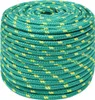 vidaXL Lina jachtowa zielona 14 mm 50 m Polipropylen Podgląd zdjęcia produktu 1