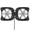 A dual-fan laptop cooling pad is shown against a white background. Podgląd zdjęcia produktu