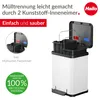 Hailo Öko duo Plus M Tret-Mülltrenner - freistehender 2 x 9 Produktbild-Vorschau 2