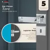 DOMINO Türgriff Drückergarnitur BB-Buntbart Set | Produktbild-Vorschau 6