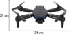 Dron E99 Pro (RC) s duálnou kamerou 720p, skladací, Náhľad obrázku produktu 16