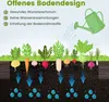 COSTWAY Hochbeet Metall, Gemüsebeet, Pflanzbeet, Produktbild-Vorschau 5