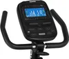 Close-up of the console and handlebars of an exercise bike. Produktbild-Vorschau