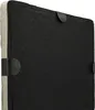 A close-up, angled view of a black filter with gray foam on the side, held by black fabric straps. Produktbild-Vorschau