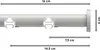 Interdeco Innenlaufstange / Gardinenstange mit Innenlauf Produktbild-Vorschau 2