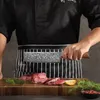 Couteau Nakiri Wakoli EDIB Pro en damas I Lame de 17 cm I Voir les images du produit 4