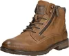Mustang Heren veterschoenen  Veterschoenen Hoog - Cognac - Produktbild-Vorschau 2