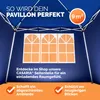 CASARIA Pavillon Capri 3x3m Pop-up Blau Produktbild-Vorschau 9