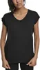Urban Classics T-Shirt Damen Ladies Round V-Neck Extended Produktbild-Vorschau 6