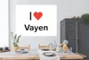 MuchoWow® Poster Ich liebe - Vayen - Mädchen 160x120 cm - Produktbild-Vorschau 3