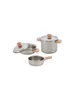 set da cucina goki star kitchen, 2 pentole e 1 padella Anteprima dell’immagine prodotto 3
