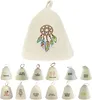 Saunahut aus Wollfilz (SS20-016) Saunamütze mit witzigen Produktbild-Vorschau 1