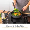 Hoffmann Pfannenwender XXL robuster Edelstahlkern Silikon Produktbild-Vorschau 4