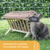 Kerbl Heuraufe Natur 45x32x33 cm Holz Produktbild-Vorschau 8