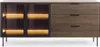 Kommode Sideboard LUMI 181 cm Eiche Dunin 2 Türen links 3 Produktbild-Vorschau 3