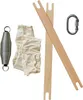 Membantu Twin Swing Cradle Conversion Kit, Grau, Weiß, Produktbild-Vorschau 3