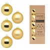 Weihnachtskugeln Glas 6cm 20 Stück - Inkagold Produktbild-Vorschau 2